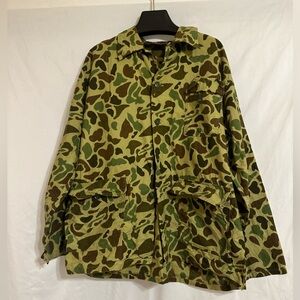 Vintage Caliber Sportsman Apparel Camo Hunting Jacket